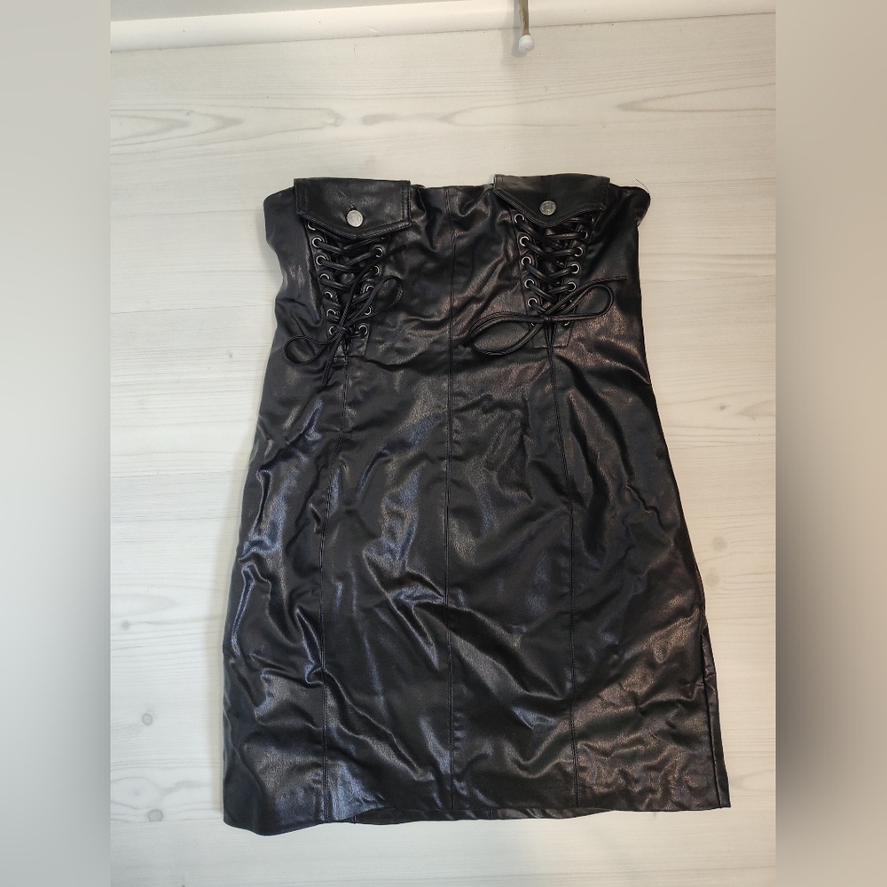 Leather Dress